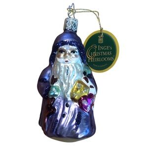 German Santa Ornament